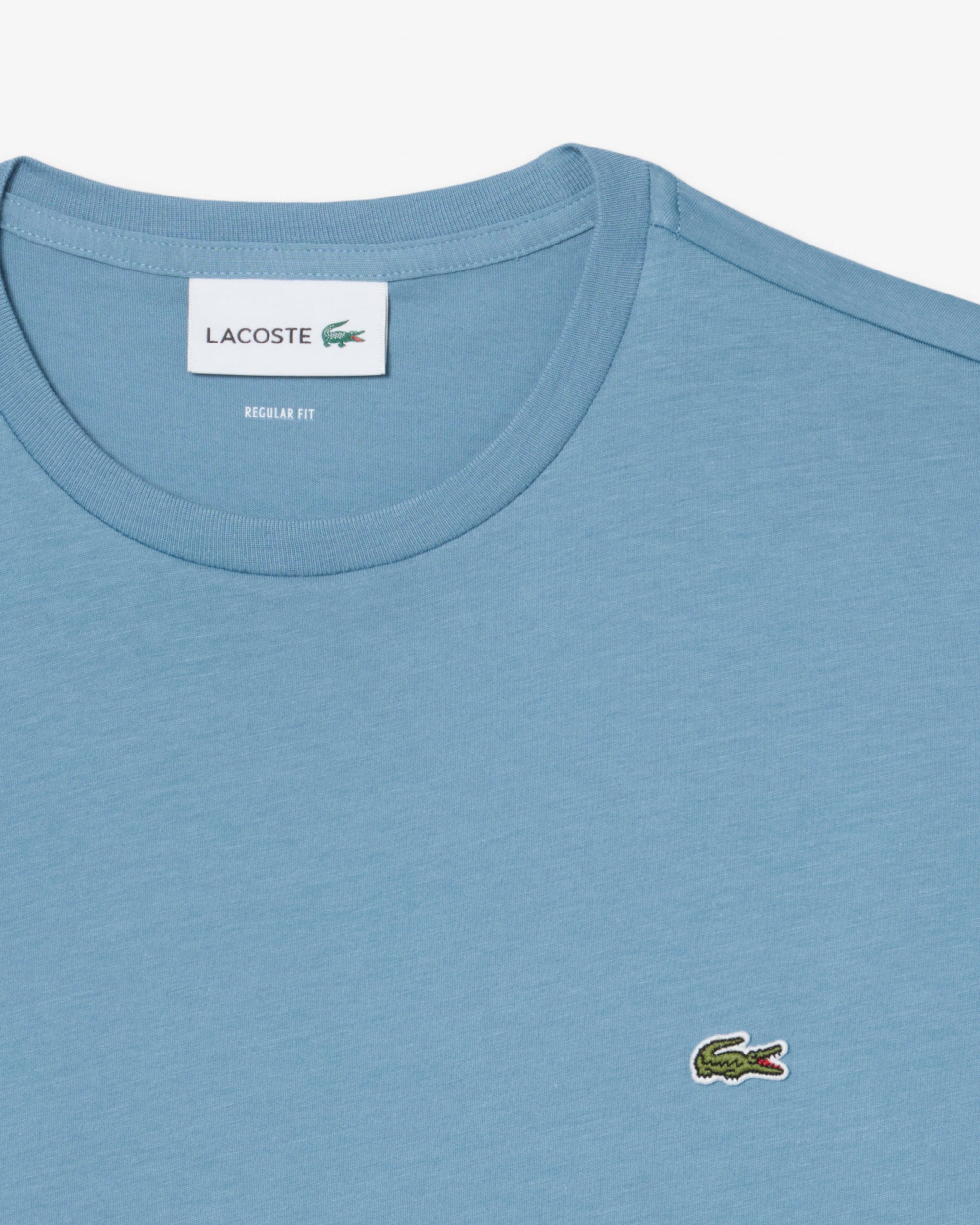 Lacoste Mens Crew Neck Pima Cotton Jersey T-Shirt - Aral 57I