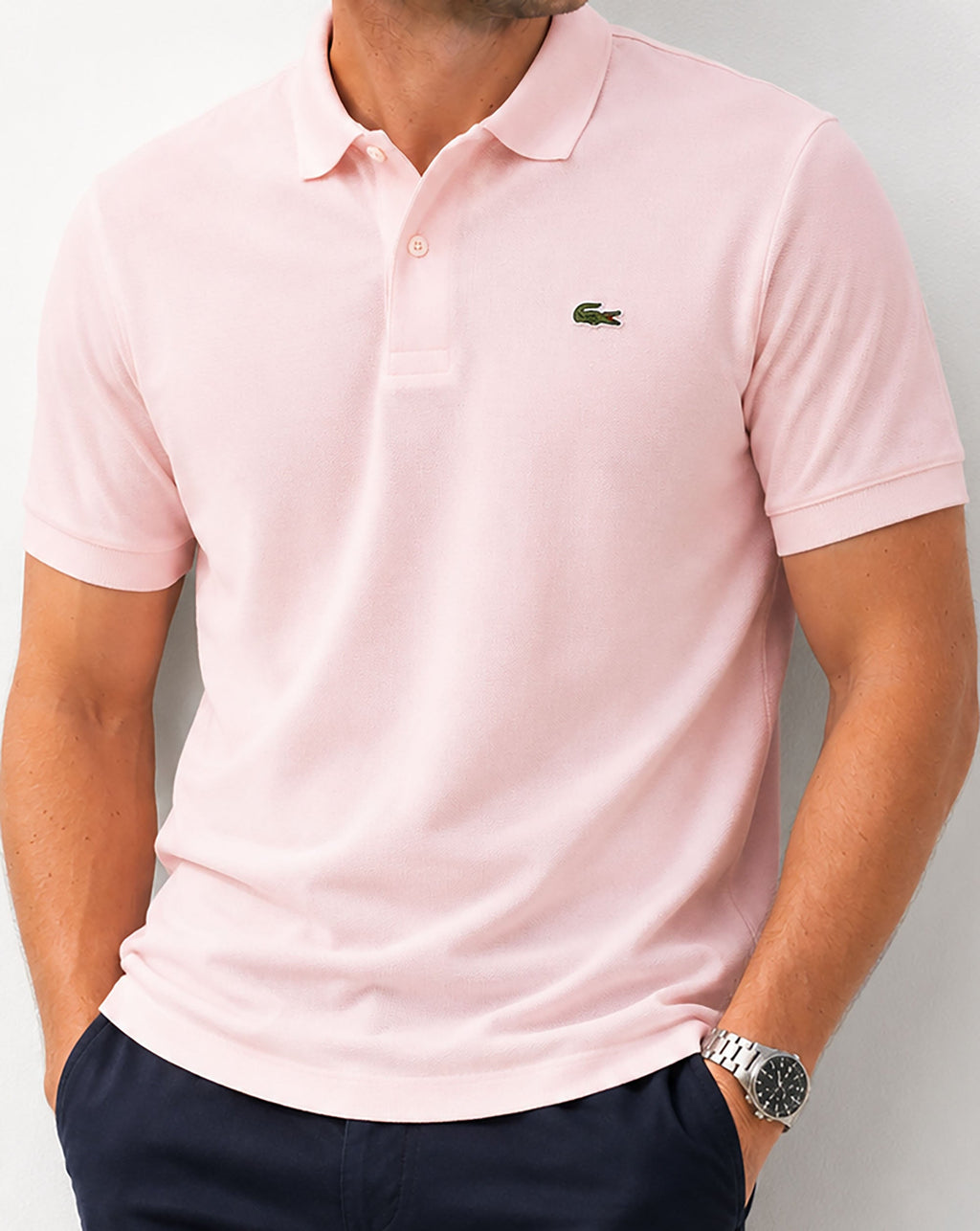 Lacoste Classic Polo Shirt Light Pink