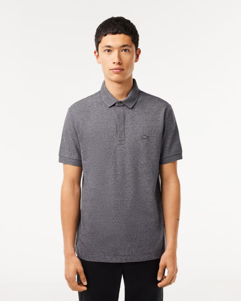 Lacoste Regular Fit Stretch Cotton Paris Polo - Eclipse