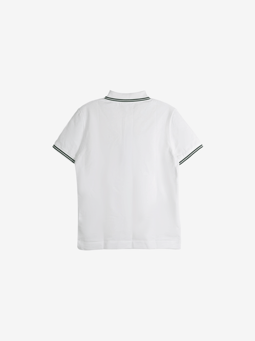LACOSTE - Men Short Sleeved Regular Fit Stripe Collar Piqué Polo