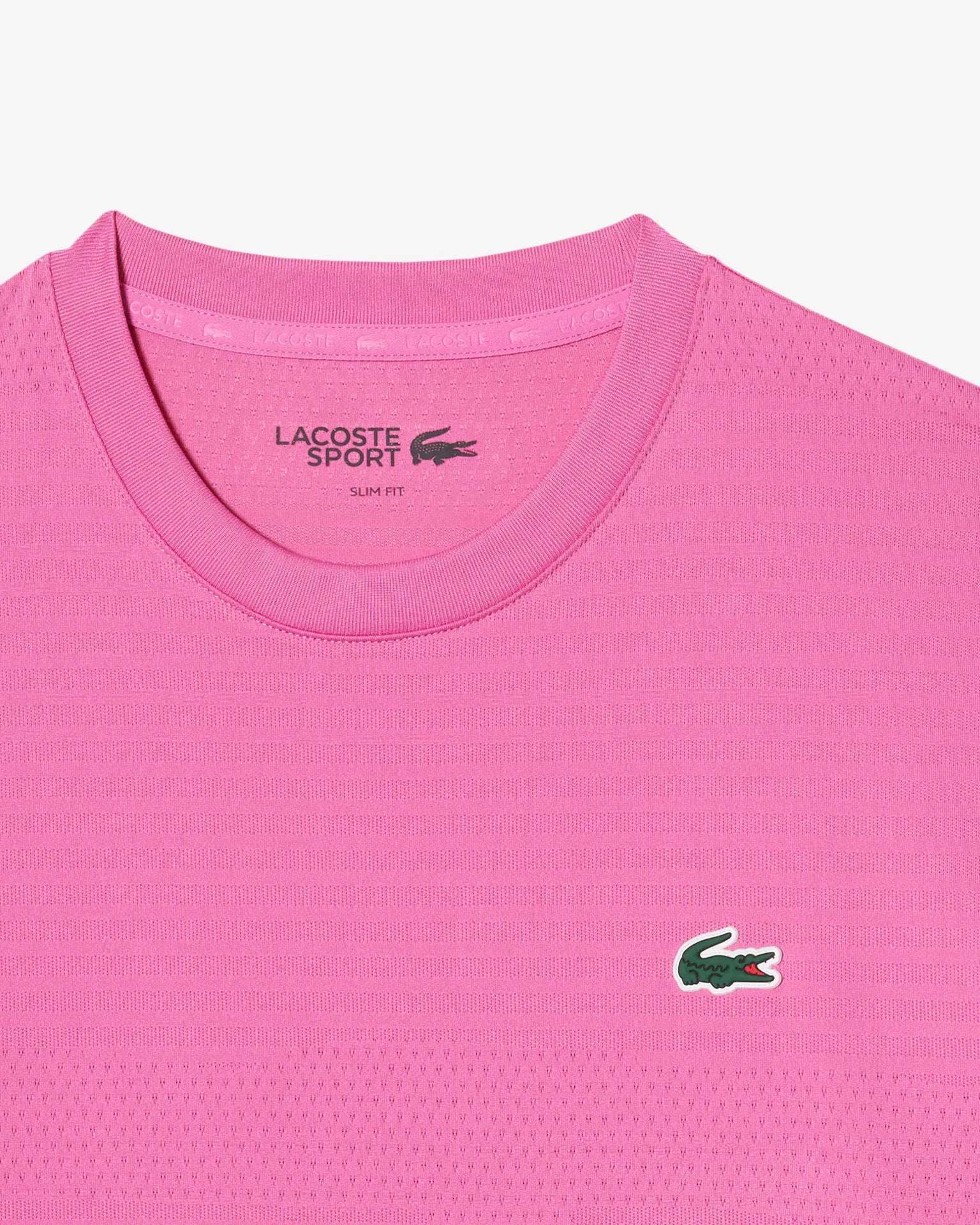 Lacoste Grigor Dimitrov T-Shirt - Fushia Pink